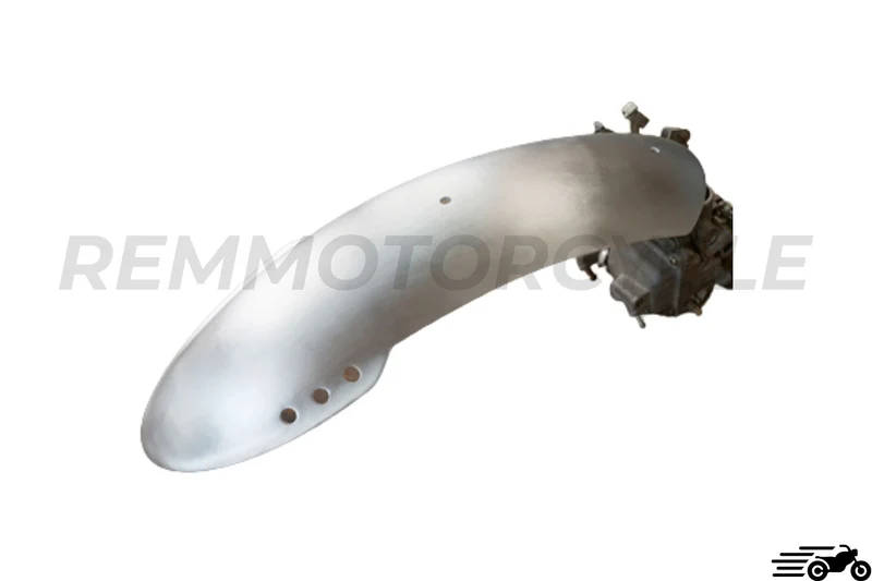 Garde-boue moto Aluminium Scrambler avec Support