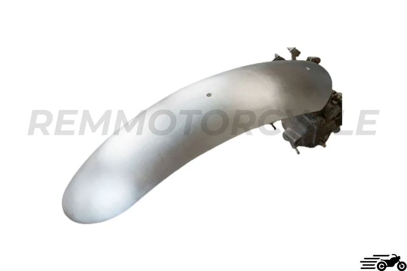 Garde-boue moto Aluminium Scrambler avec Support