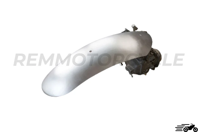 Garde-boue moto Aluminium Scrambler avec Support