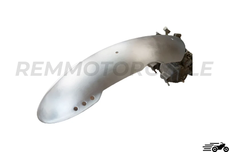 Garde-boue moto Aluminium Scrambler avec Support
