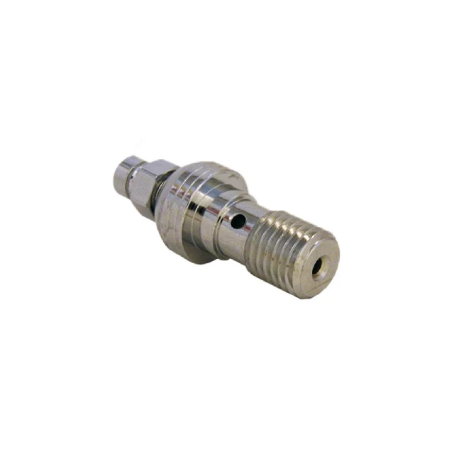 Tornillo con sangrador M10x1.25 cromado Evok