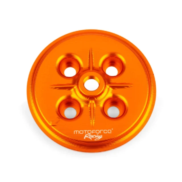 Tapa prensa embrague Minarelli AM6 CNC Motoforce - naranja