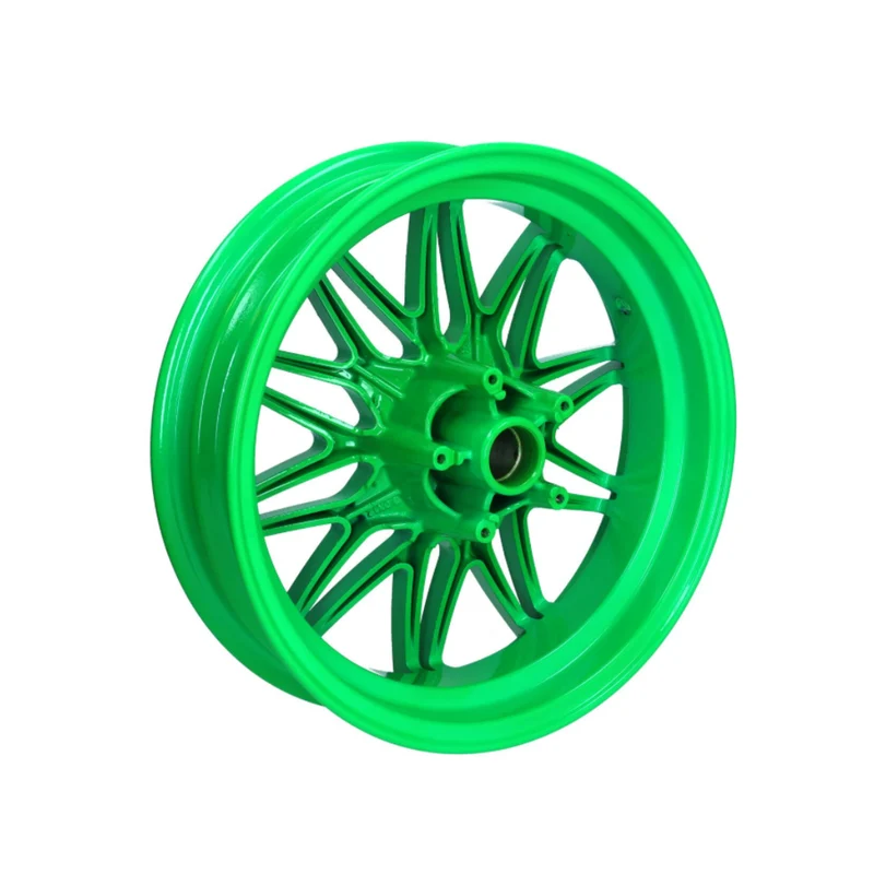 Jeu de roues Spécial Vert Fluo Piaggio Zip