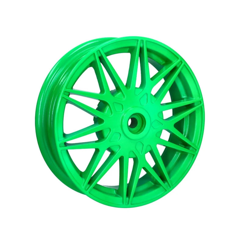 Jeu de roues Spécial Vert Fluo Piaggio Zip