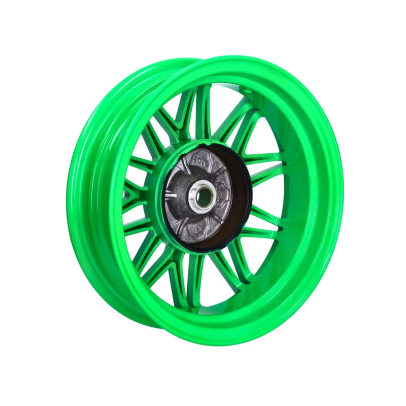 Jeu de roues Spécial Vert Fluo Piaggio Zip