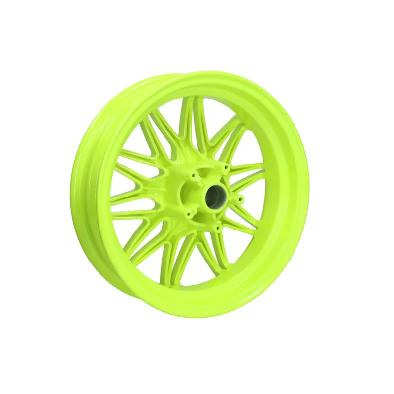 Jeu de roues Spécial Jaune Fluo Piaggio Zip
