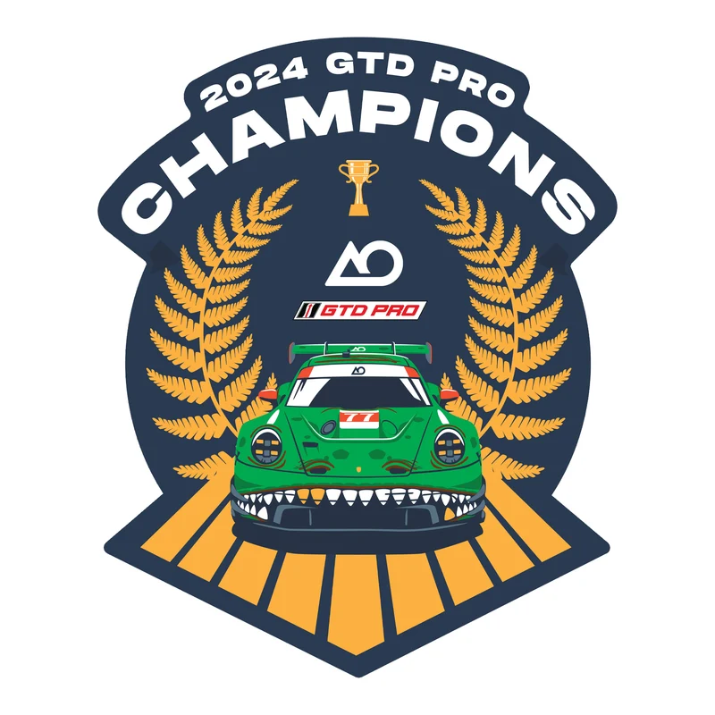 2024 GTD Pro Champions Sticker