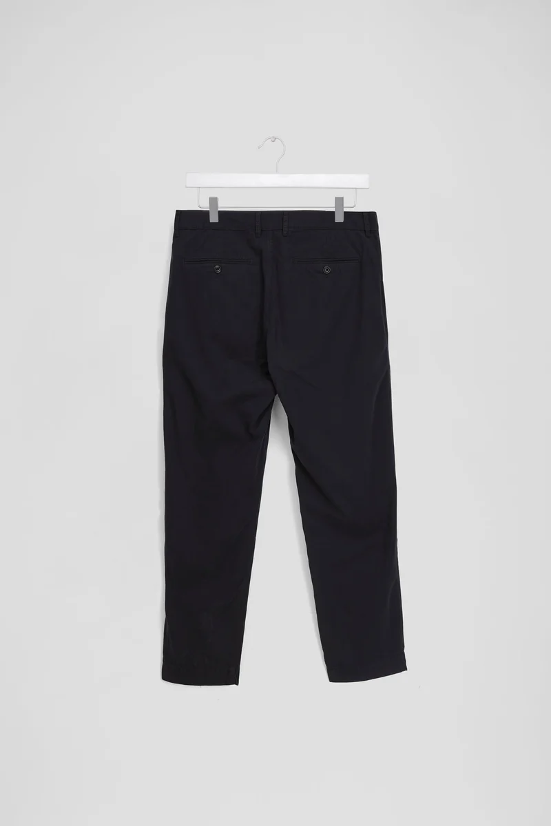 Organic Twill Double Pleated Pant