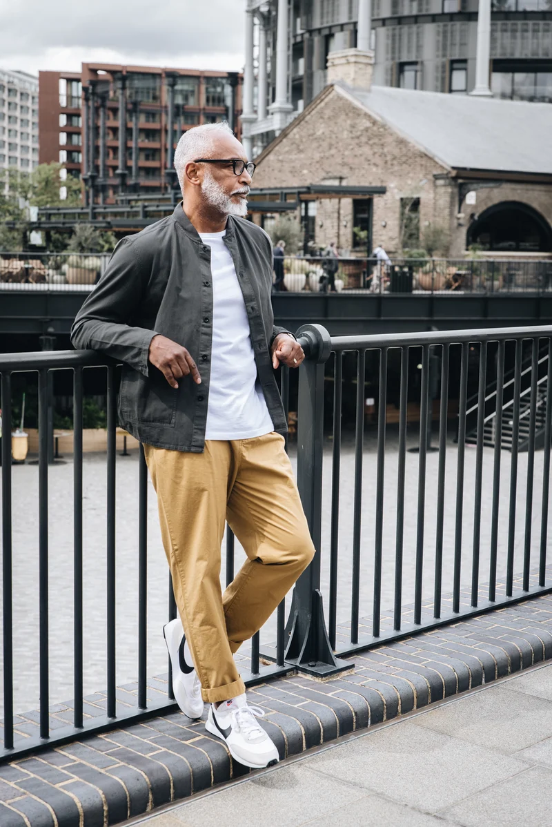 Organic Twill Double Pleated Pant