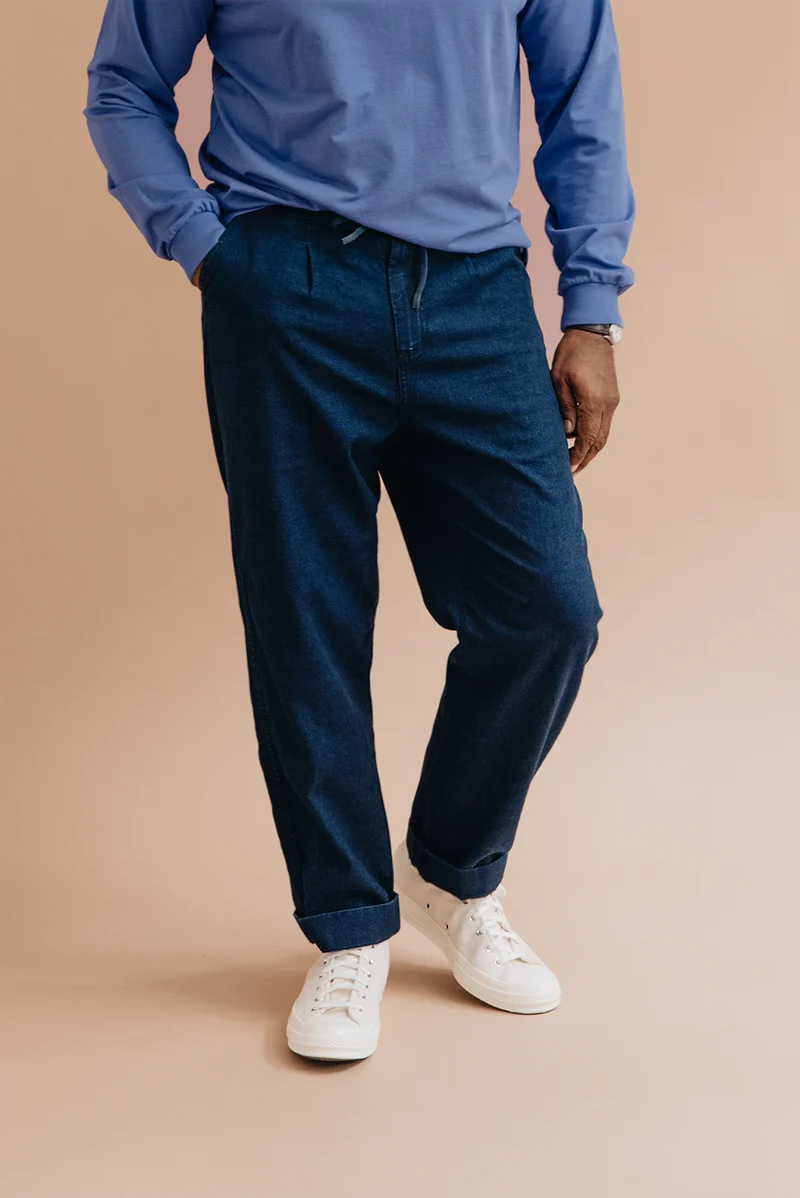True Indigo Drawstring Pant