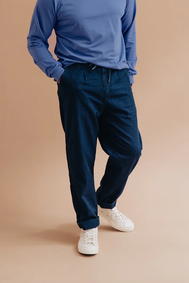 True Indigo Drawstring Pant