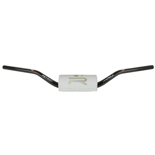 Manillar Patriot KRM Pro Ride d=28,6mm con protector blanco