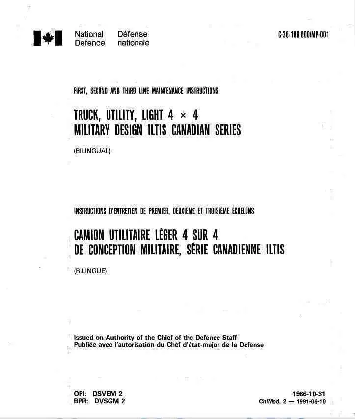 Manuels d'atelier et de réparation Volkswagen Iltis