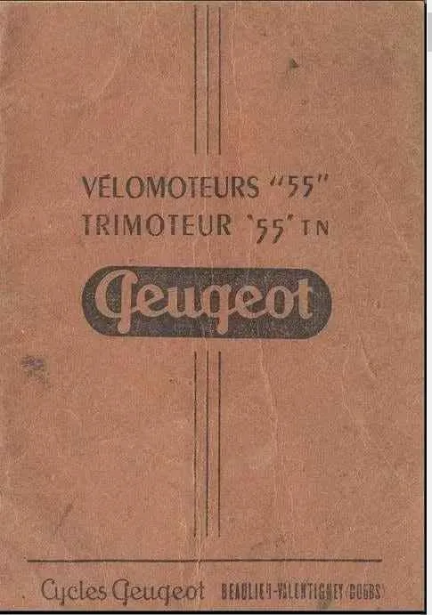 manuels d'atelier Peugeot 125 et 175 2temps années 1950