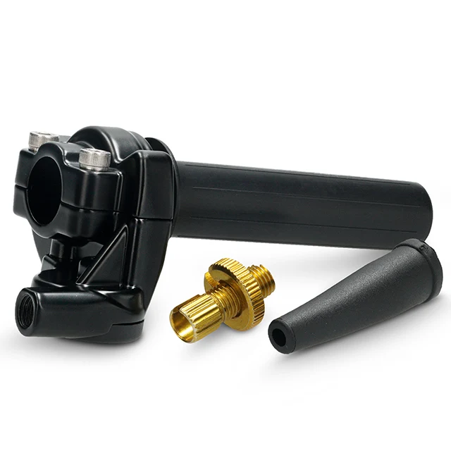 Mando de gas 95º tipo domino AllPro - negro