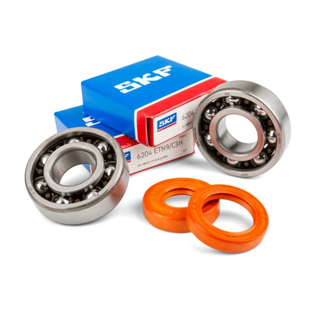 Cojinetes y retenes cigüeñal Minarelli AM6 ejes 20mm TN9 Stage6 R/T