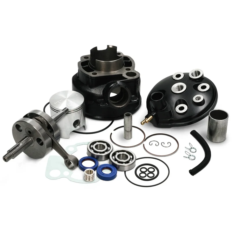 Kit cilindro y cigüeñal Polini Hierro 80cc Minarelli AM6