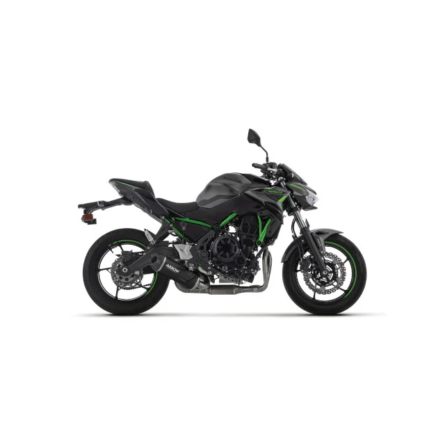 Silenciador Indy Race EVO Kawasaki Z650 Euro 5+ 24-25 Arrow - aluminio negro