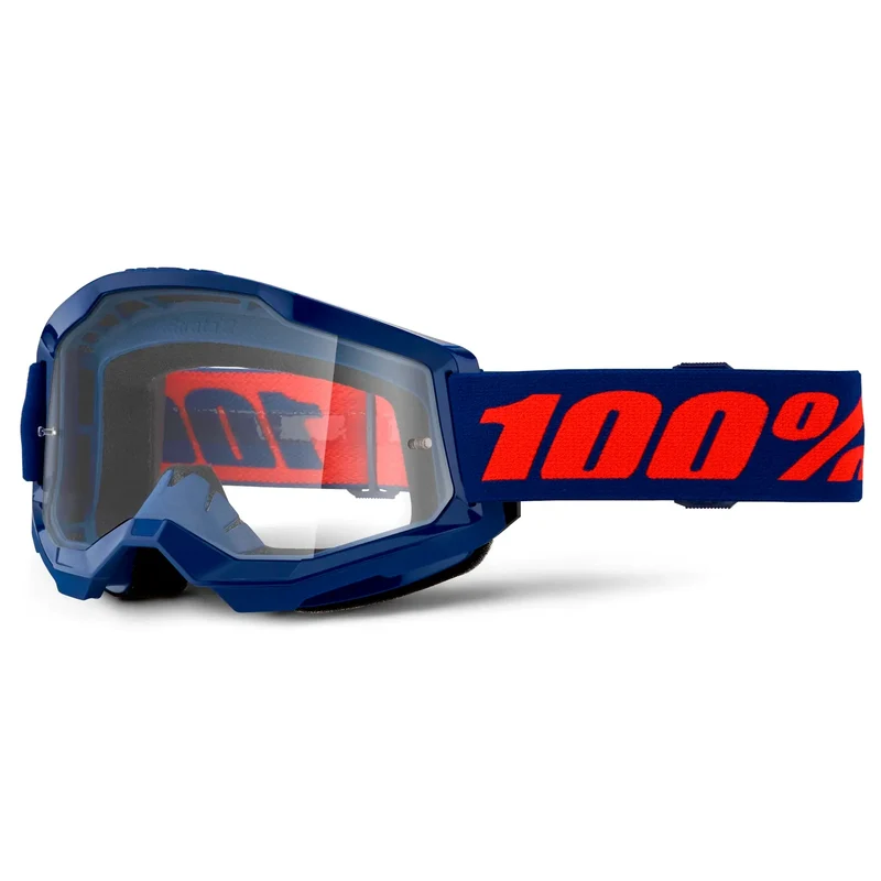 Gafas 100% Strata 2 Navy - Clear