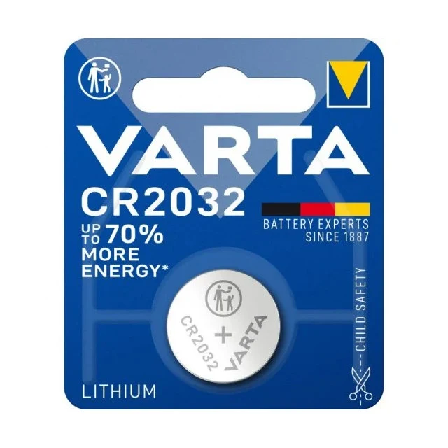 Pila litio CR2032 VA Varta