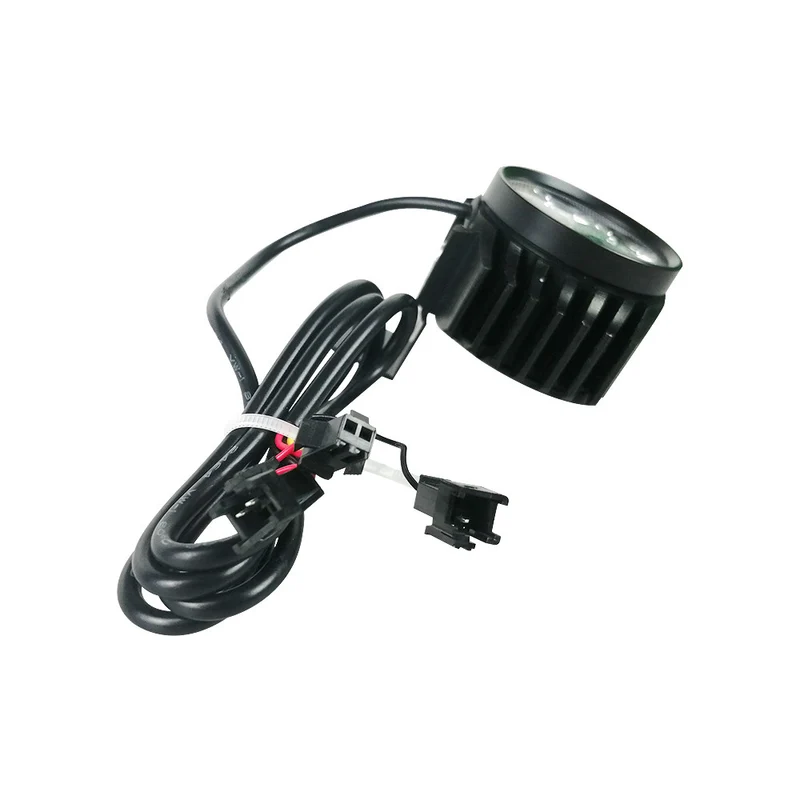 Lampe LED et klaxon avant noir
