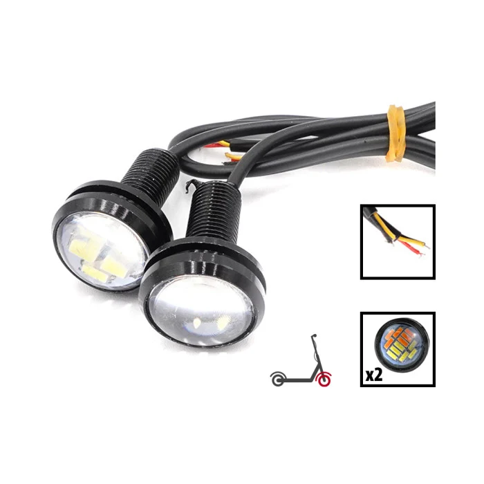 Feu de signalisation LED et clignotants X2