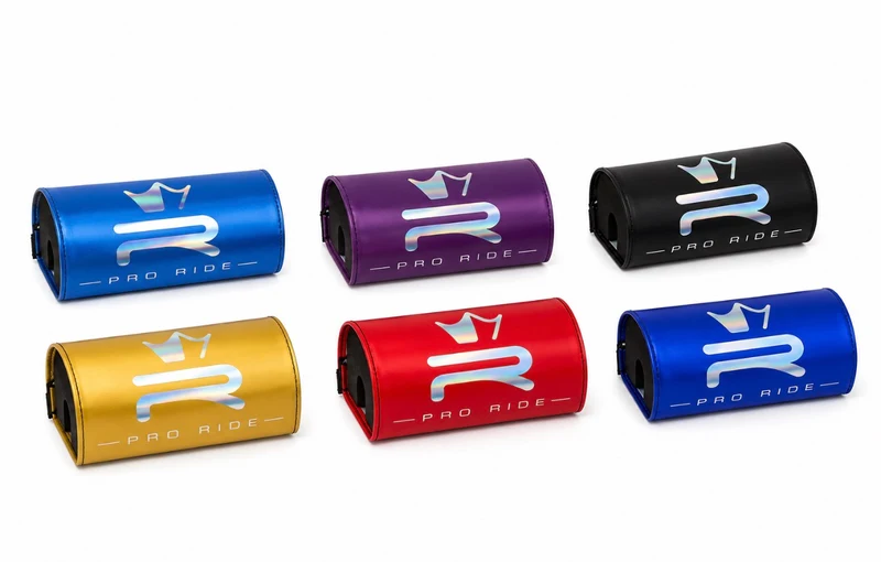 Mousses de guidon KRM – Finition holographique, universelles