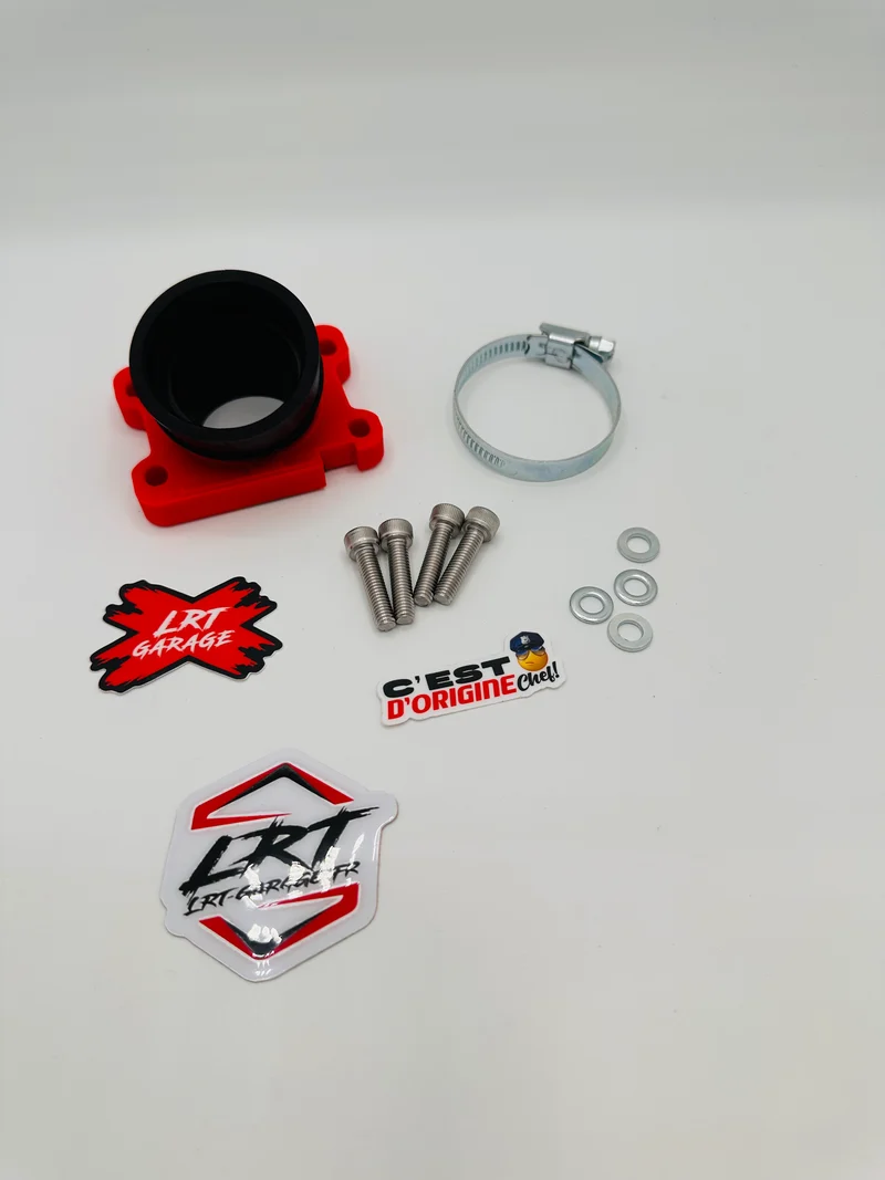 Pipe d'admission LRT Performance Evo2 – AM6 / Derbi