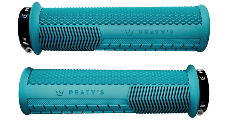 Poignées Peaty's Monarch Knurl épais (32-34mm) Supersoft