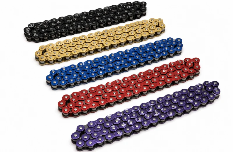 Chaîne de transmission colorée – Beta, Rieju, Sherco, DT, HM, Vent, Derbi