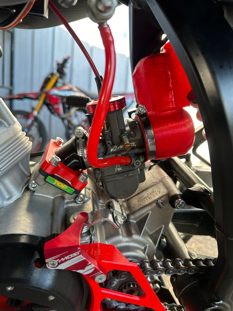 Manchon carburateur PWK Sherco 2008-2026 – Gros diamètre 19-36 mm