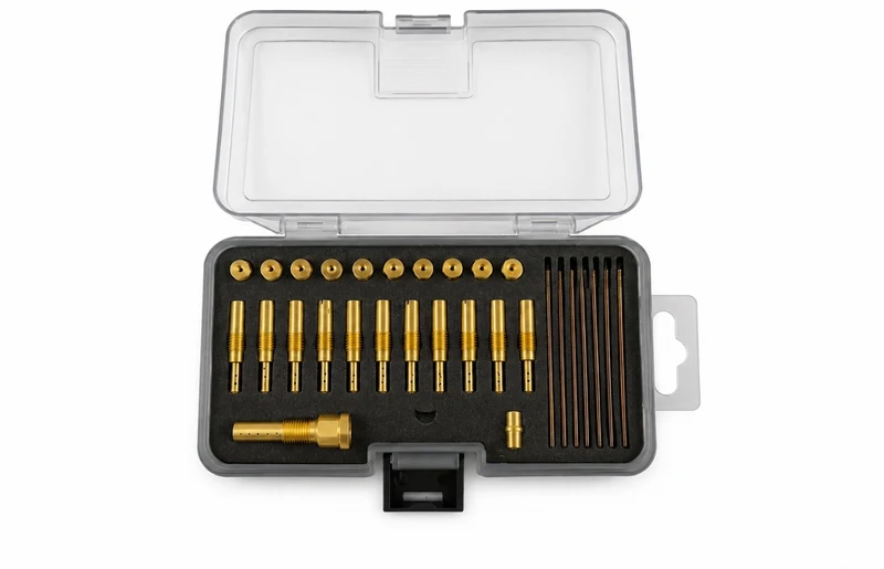 Boîte gicleurs PWK complète – kit aiguille + clips