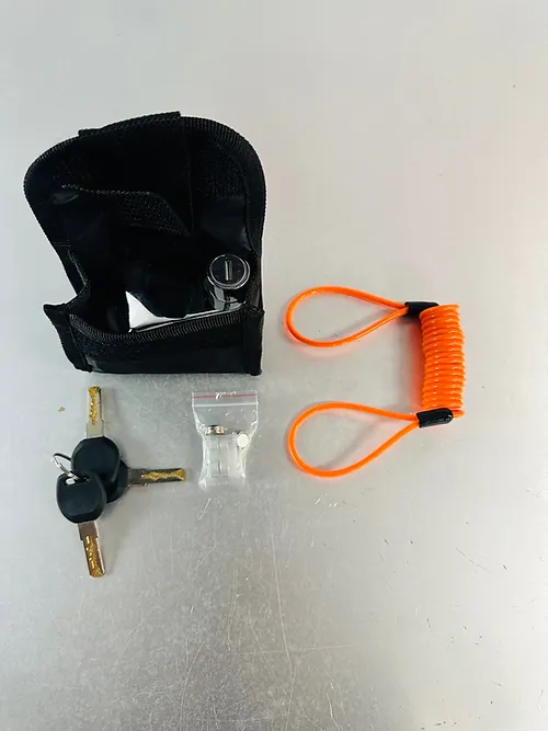 Bloc disque alarme – Antivol moto étanche avec sirène