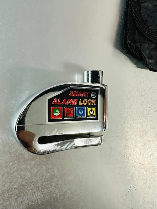 Bloc disque alarme – Antivol moto étanche avec sirène