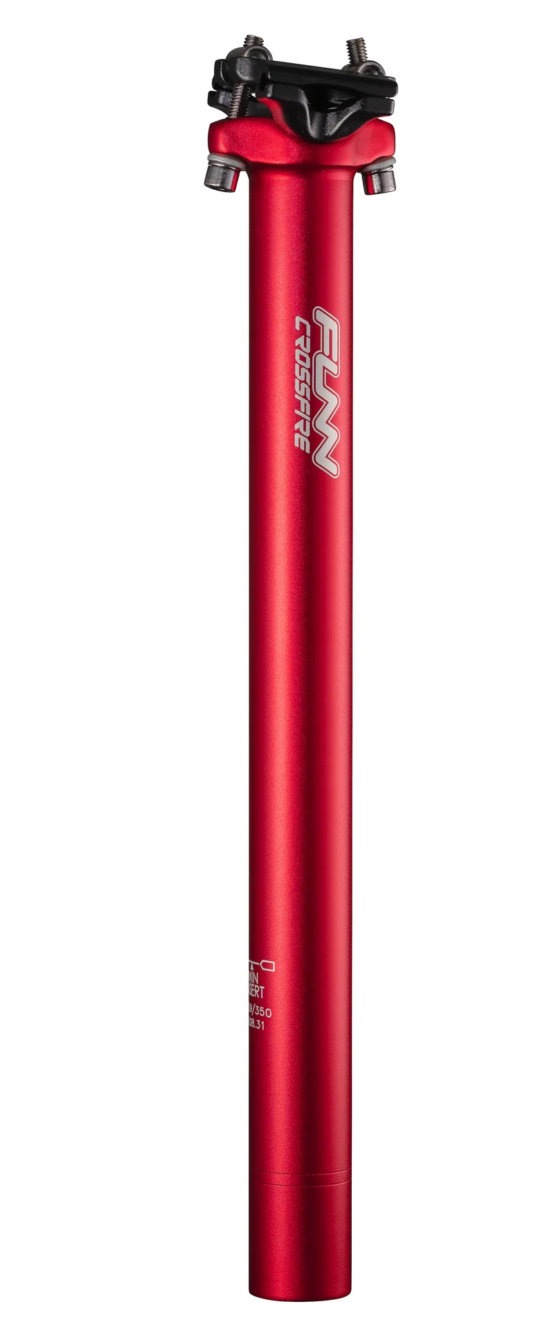 Tige de selle Funn Crossfire dia. 27.2mm / Lg 350mm