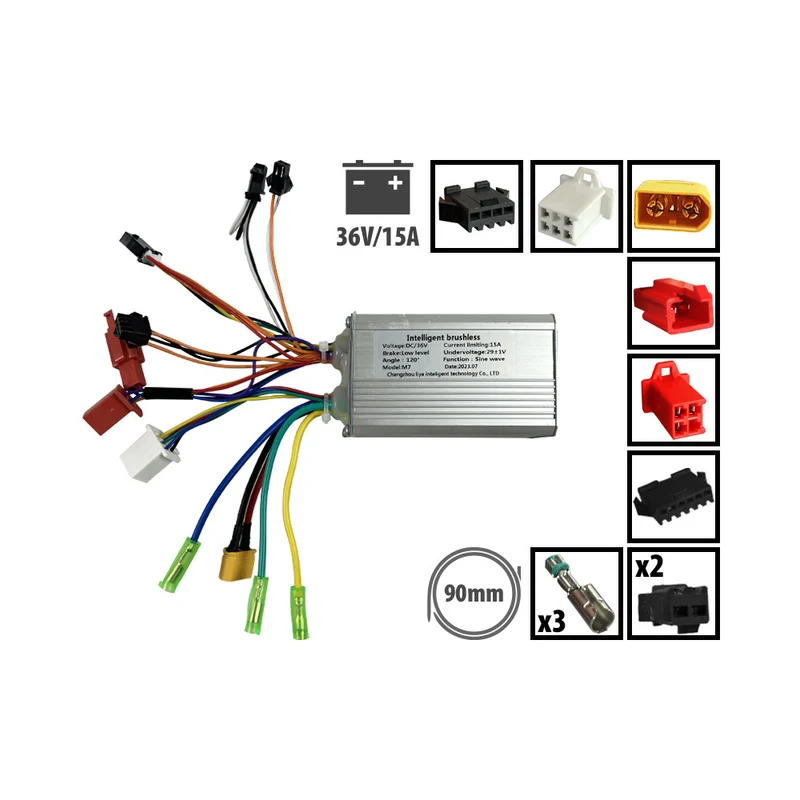 Kit controleur display câble Liviae 36V 15A