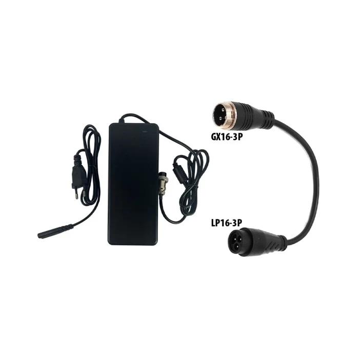 Chargeur 72V ➡️ 84V / 2A (connecteur LP16-3)