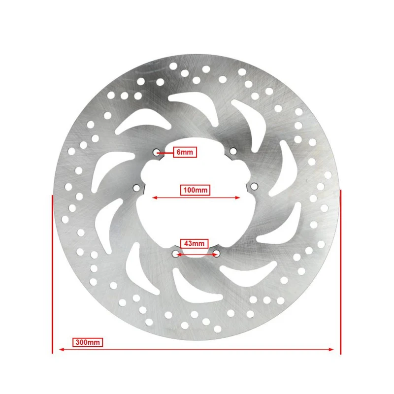 Disque de frein pour Fast Arrow 300MM 6 trous Derbi Senda