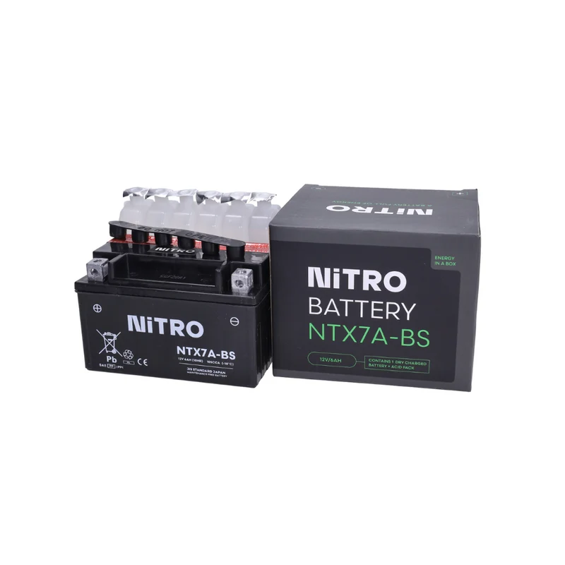 Accu Nitro NTX7A-BS avec kit d'acide GY6