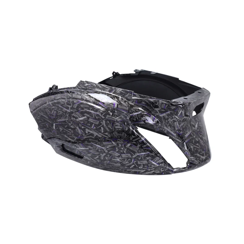 SP Body Set Zip Forged Carbon Look Noir / Argent / Violet