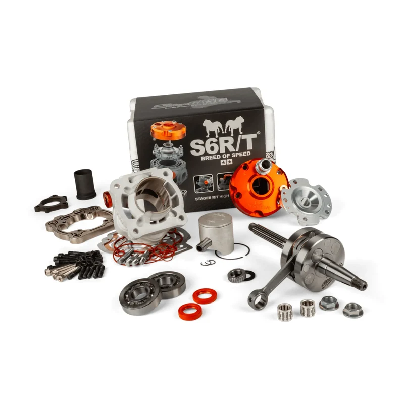 Kit cylindre + vilebrequin Stage6 R/T 70cc Piaggio / Gilera 2 Temps LC