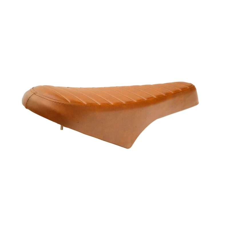 Selle Fatbike Cuir Marron