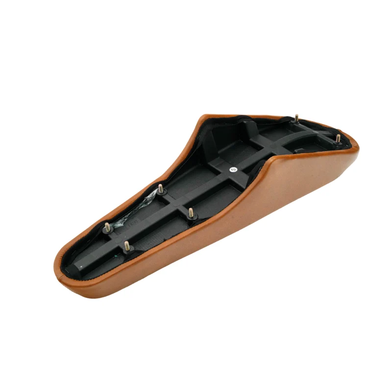 Selle Fatbike Cuir Marron