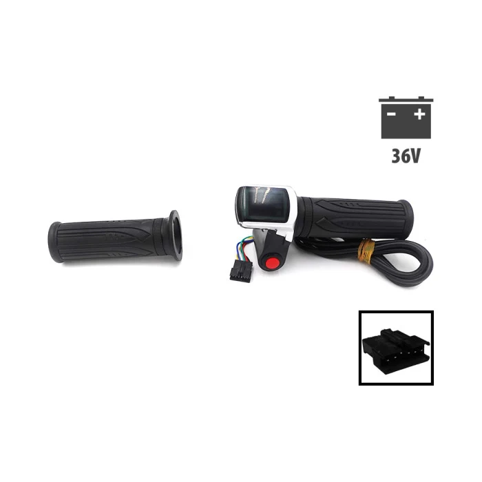 Accelerateur draisienne avec interrupteur 36V