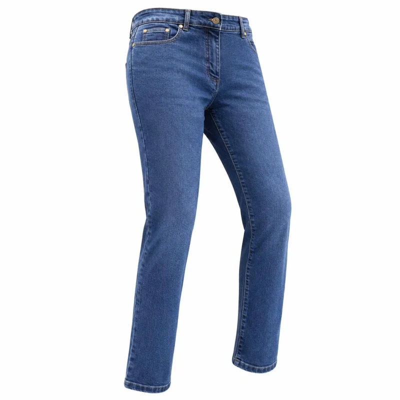 Jean moto femme - Heritage bleu