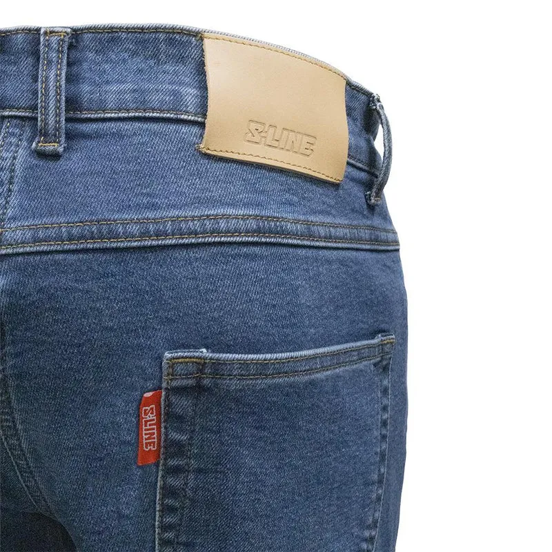 Jean moto femme - Heritage bleu