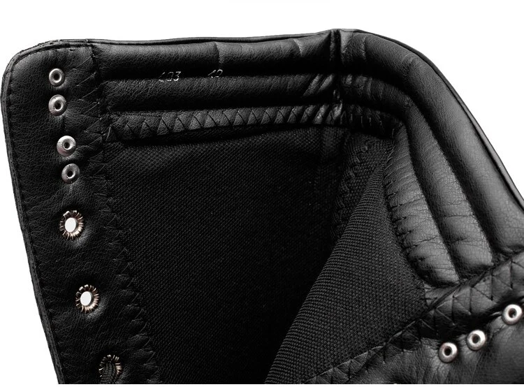 Bottes biker - Tête de mort