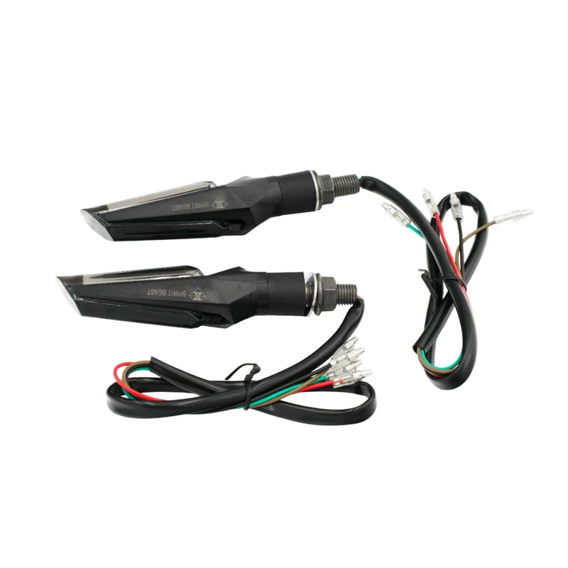Clignotants LED Rouge L4 Interrupteur cyclomoteur / Universel