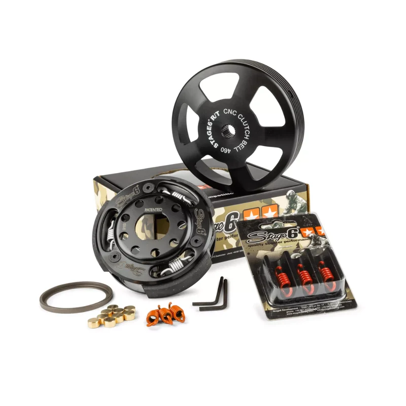 Segment d'embrayage Stage6 MK2 + Maison Piaggio 2-4 Temps