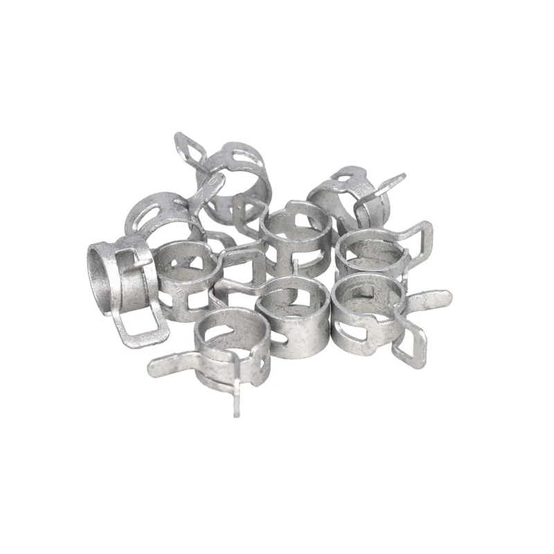 Collier de serrage pour tuyau de carburant 8MM, 10 pièces